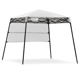 6 x 6 Feet Pop-up Canopy Tent with Carry Bag and 4 Stakes